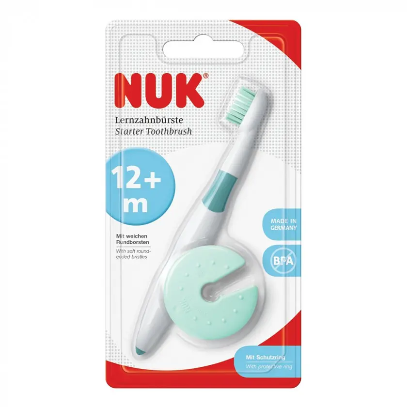 Навчальна зубна щітка Nuk, 12-36 міс. (3952934) - фото 3