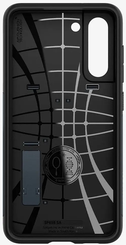 Чохол із підставкою Spigen Slim Armor ACS03152 для Samsung Galaxy S21 FE (6.4") Slate - фото 3