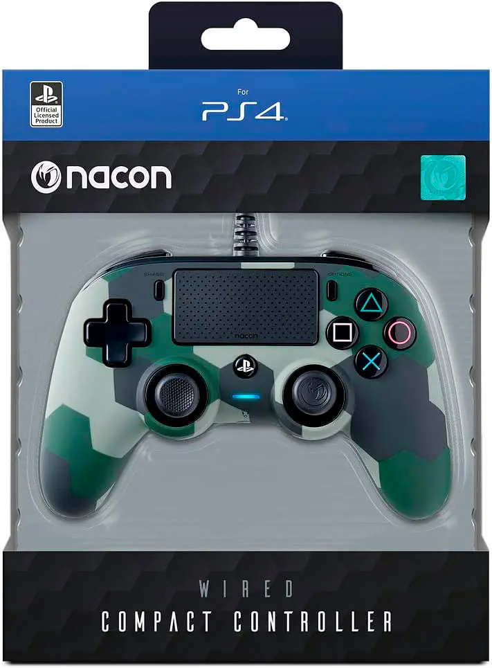 Геймпад Nacon Wired Compact Controller для PS4 Green Camouflage [87135] - фото 5