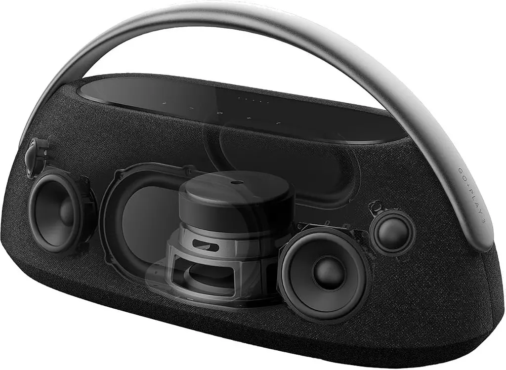 Бездротова портативна аудіосистема Harman Kardon Go + Play3 Black - фото 10