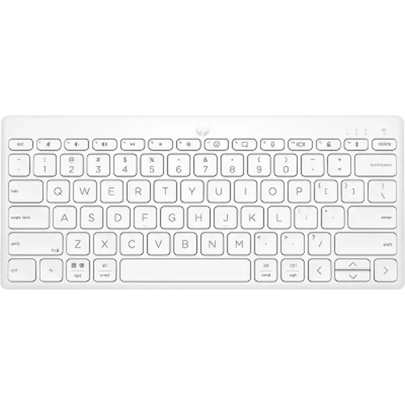 Клавіатура HP 350 Compact Multi-Device Bluetooth UA White (692T0AA)