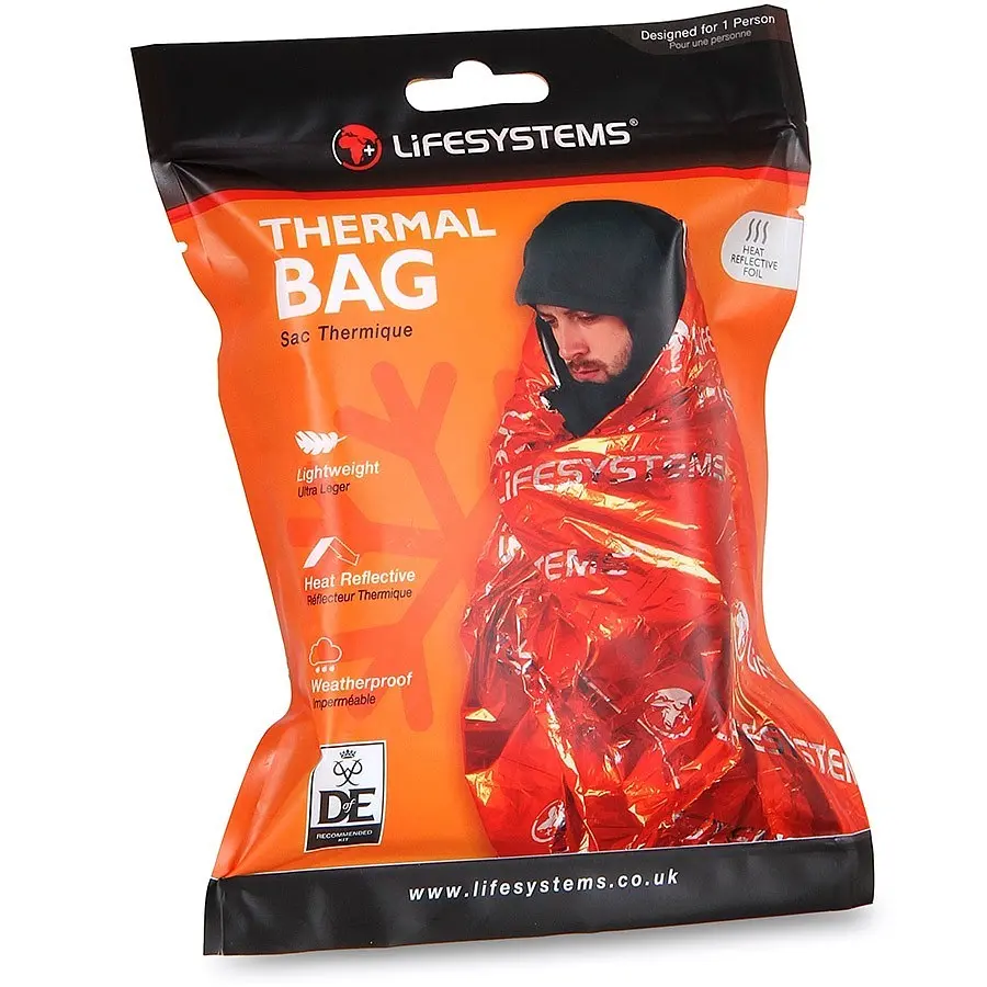 Термоковдра Lifesystems Thermal Bag Золотой - фото 2