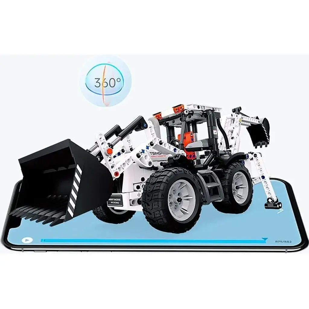 Конструктор ONEBOT Combined Excavator (OBDZJ10AIQI) [118559] - фото 3