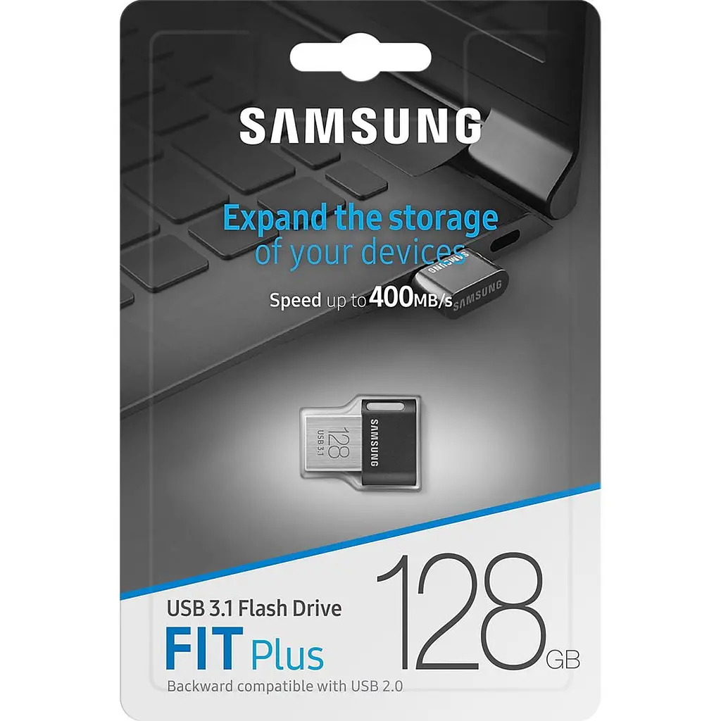 USB флеш-накопичувач Samsung Fit Plus 128GB USB-A 3.1 Gen 1 (MUF-128AB/APC) [114096] - фото 7