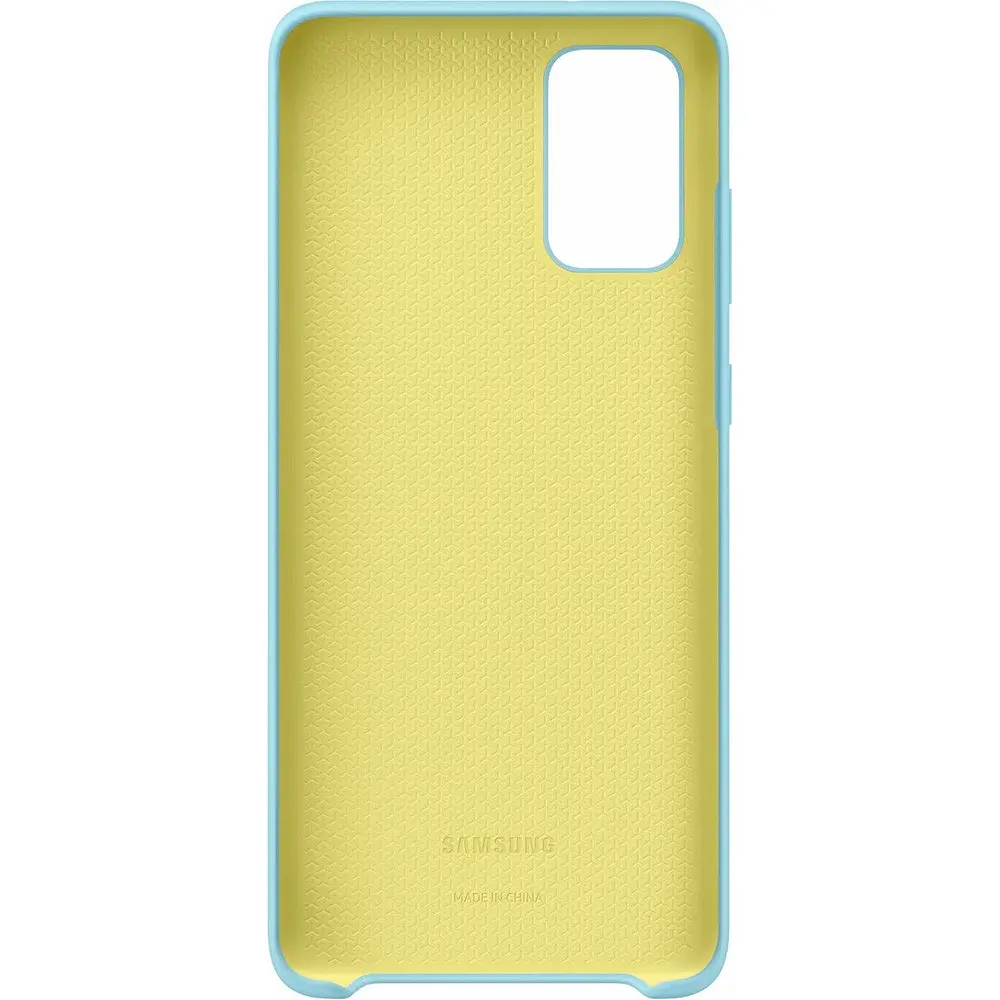 Чохол силіконовий Silicone Cover EF-PG985TLEGRU для Samsung Galaxy S20 Plus (6.7") Blue - фото 3