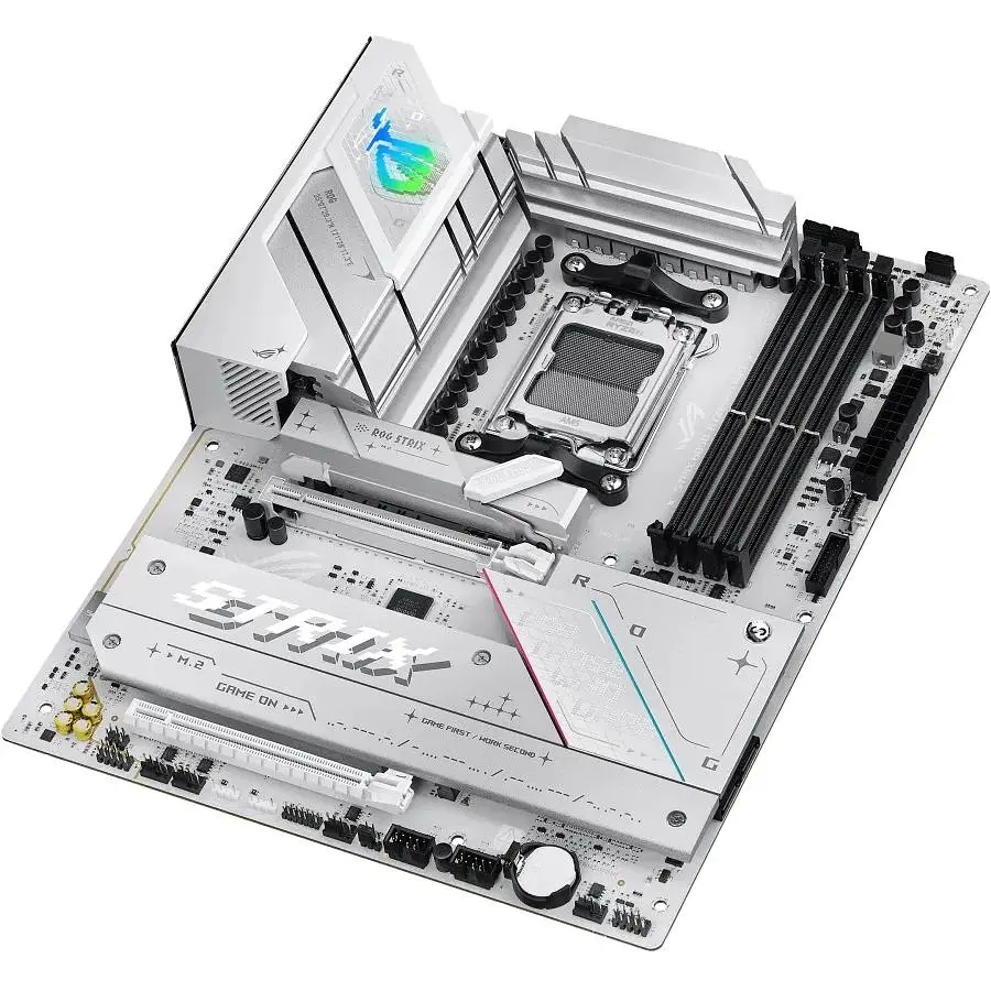 Материнська плата Asus AM5 Rog Strix B850-A Gaming WIFI, B850, 4xDDR5, Int. 2.5Gb, WiFi 7, Bluetooth 5.4, 10xUSB 3.2/6xUSB 2.0, HDMI/DP, ATX - фото 6