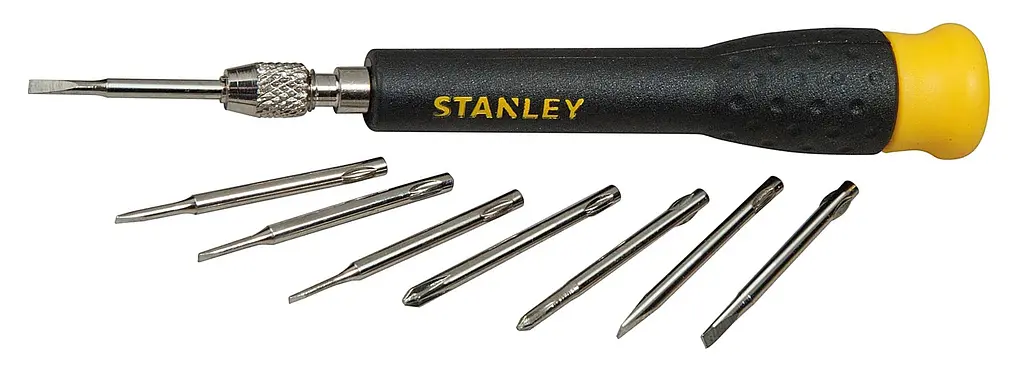 Набір викруток Stanley Precision з цанговим тримачем, 16 шт