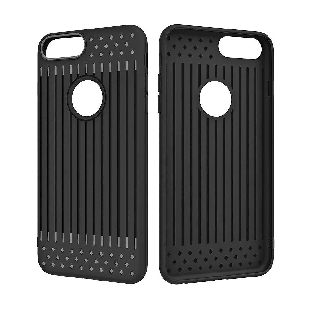 Чохол накладка Primo Shell TPU для Apple iPhone 6 Plus / iPhone 6s Plus Black - фото 3