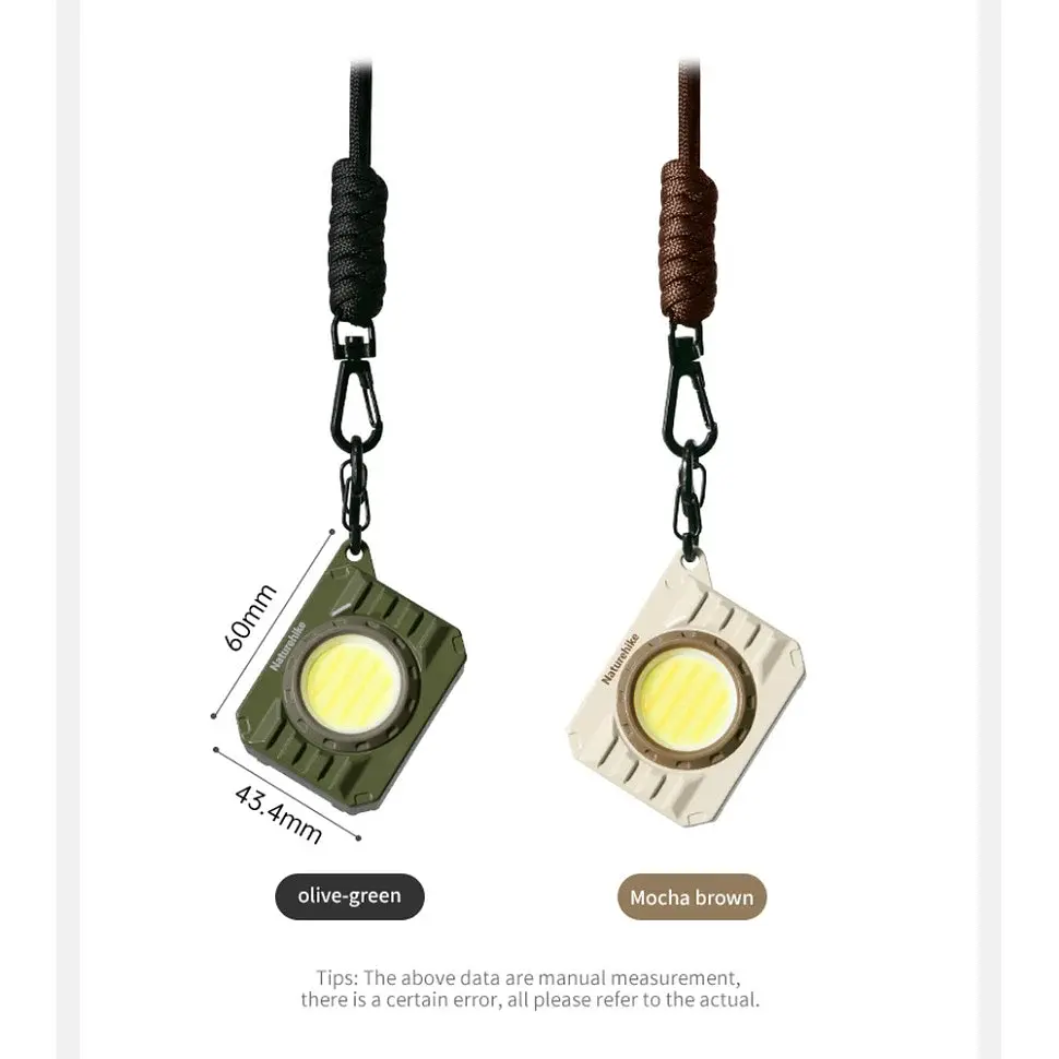 Наключный фонарь Naturehike CNK2450ZM014 500 лм, ABS-пластик, 60х43.4х38.4 мм, бежевый - фото 4