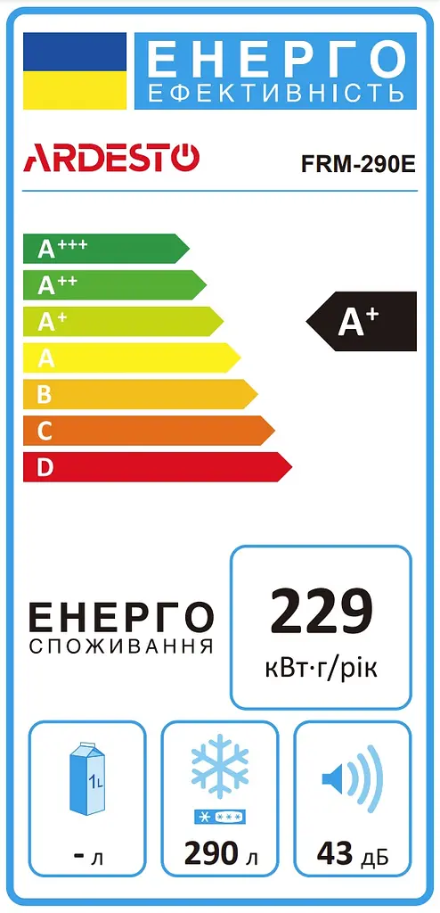 Ardesto Морозильний скринь, 290л, А+, ST, диспл зовн., білий - фото 10