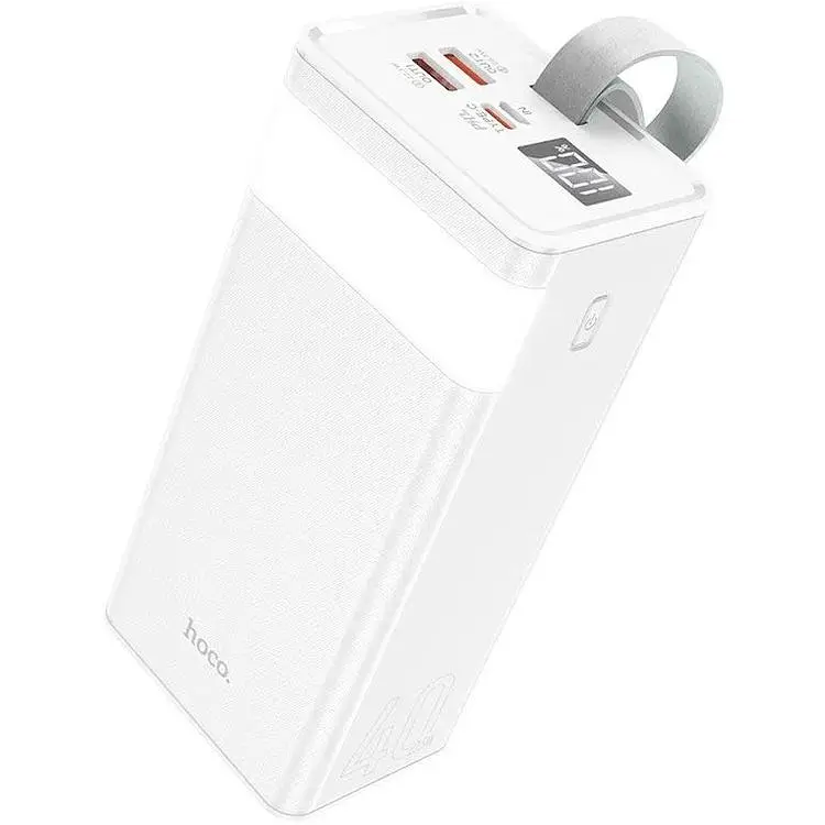 Портативна батарея Hoco J86 40000 mAh White - фото 2