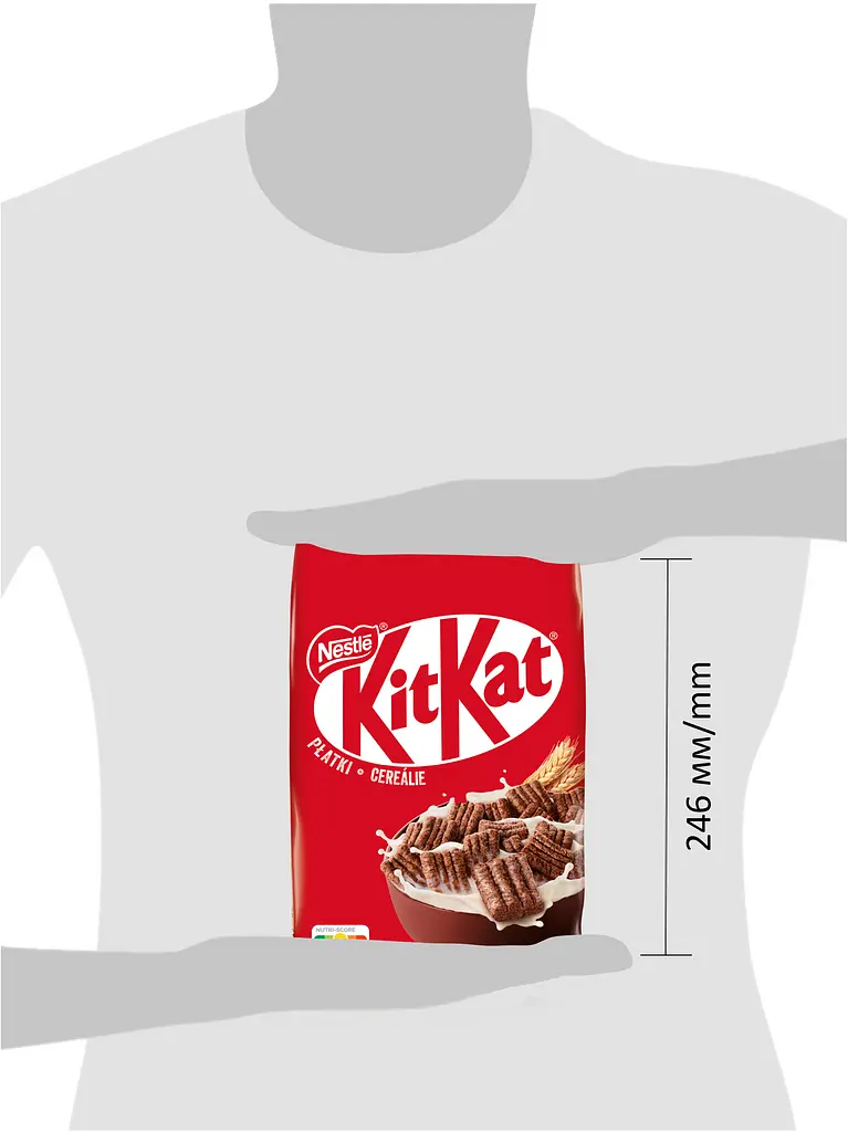 Готовый сухой завтрак KitKat Cereal в глазури с молочным шоколадом 190 г - фото 7