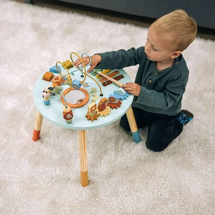 Интерактивный стол FreeOn Free2Play деревянный Playzone, blue - фото 5