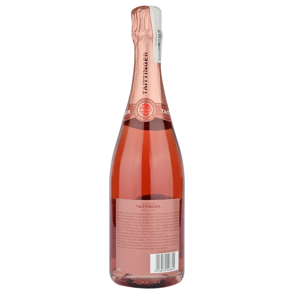 Шампанское Taittinger Prestige Rose, розовое, брют, 12,5%, 0,75 л (4659) - фото 2