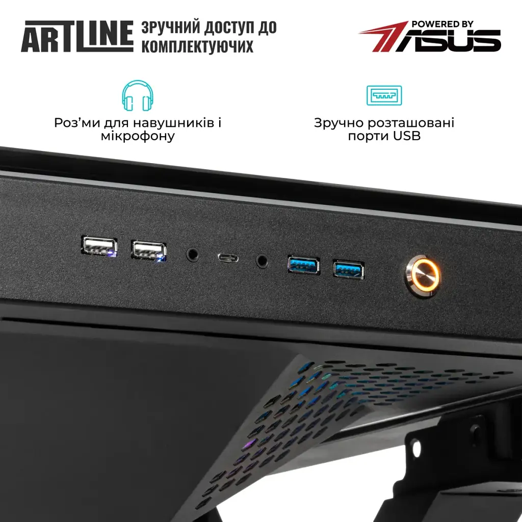 Комп'ютер в столі Artline Overlord DESK Windows 11 Pro (DESKv09Win) - фото 6