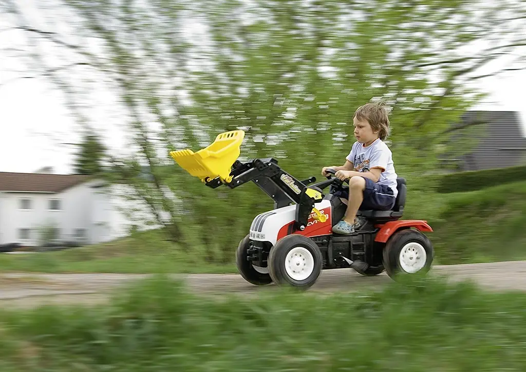 Педальний трактор Rolly Toys rollyFarmtrac Steyr 6240 CVT червоний (46331) - фото 2