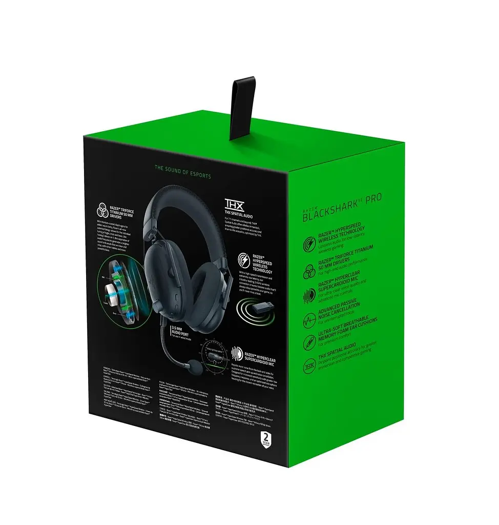 Гарнітура Razer BlackShark V2 Pro WL Black (RZ04-03220100-R3M1) - фото 8