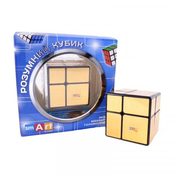 Дзеркальний Кубик 2х2 Smart Cube Mirror Golden 2x2x2 | SC370 - фото 3