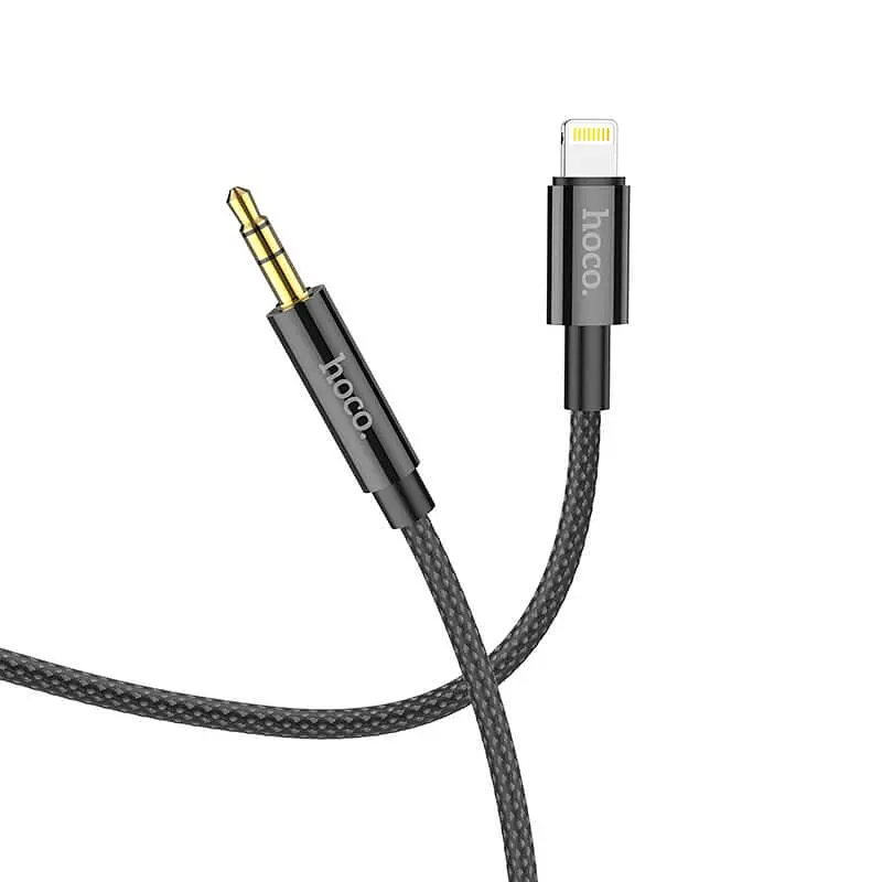 Кабель HOCO AUX to Lightning digital audio conversion cable UPA19 1M - фото 2