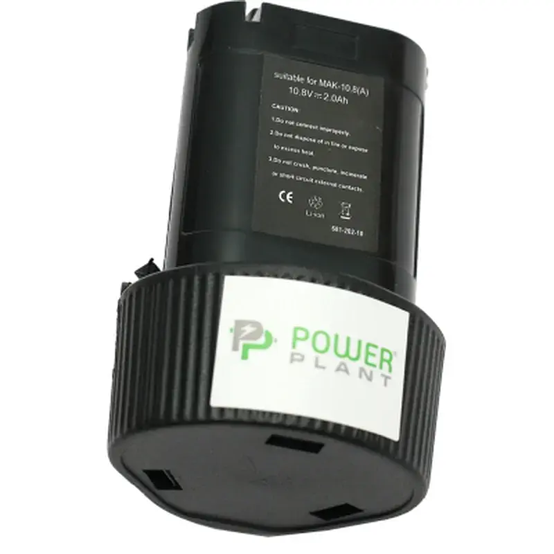 Аккумулятор для электроинструмента PowerPlant для MAKITA GD-MAK-10.8 10.8V 2Ah Li-Ion (DV00PT0014) - фото 2