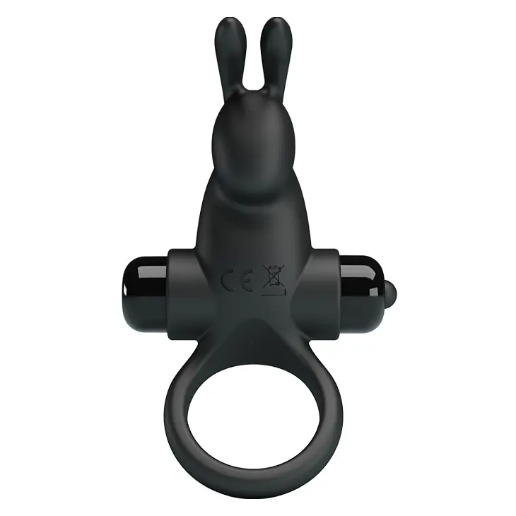 Ерекційне кільце - Pretty Love Vibrant Penis Ring I Black - фото 2
