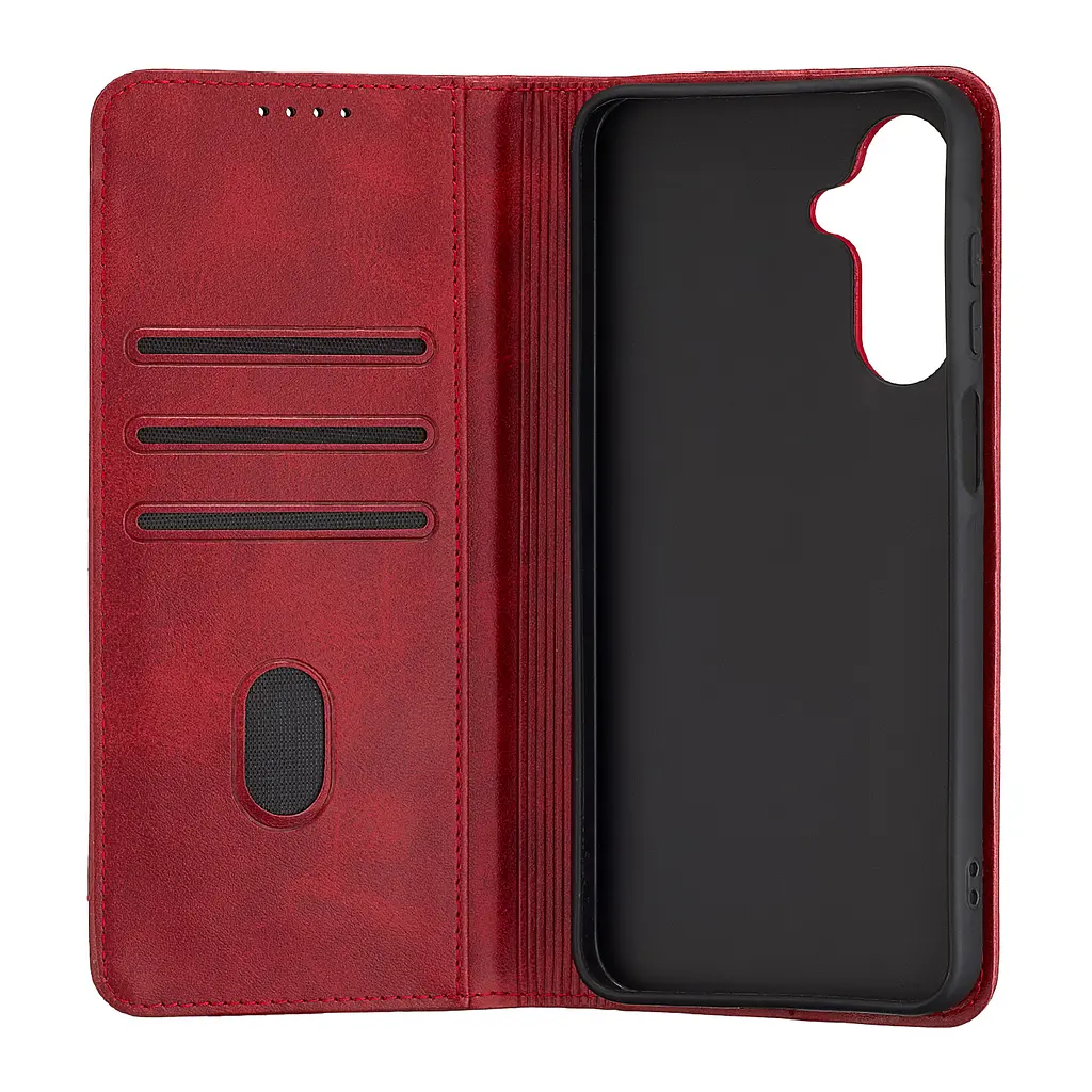 Чохол-книжка Premium Samsung A17 4G/A17 5G Dark Red - фото 2