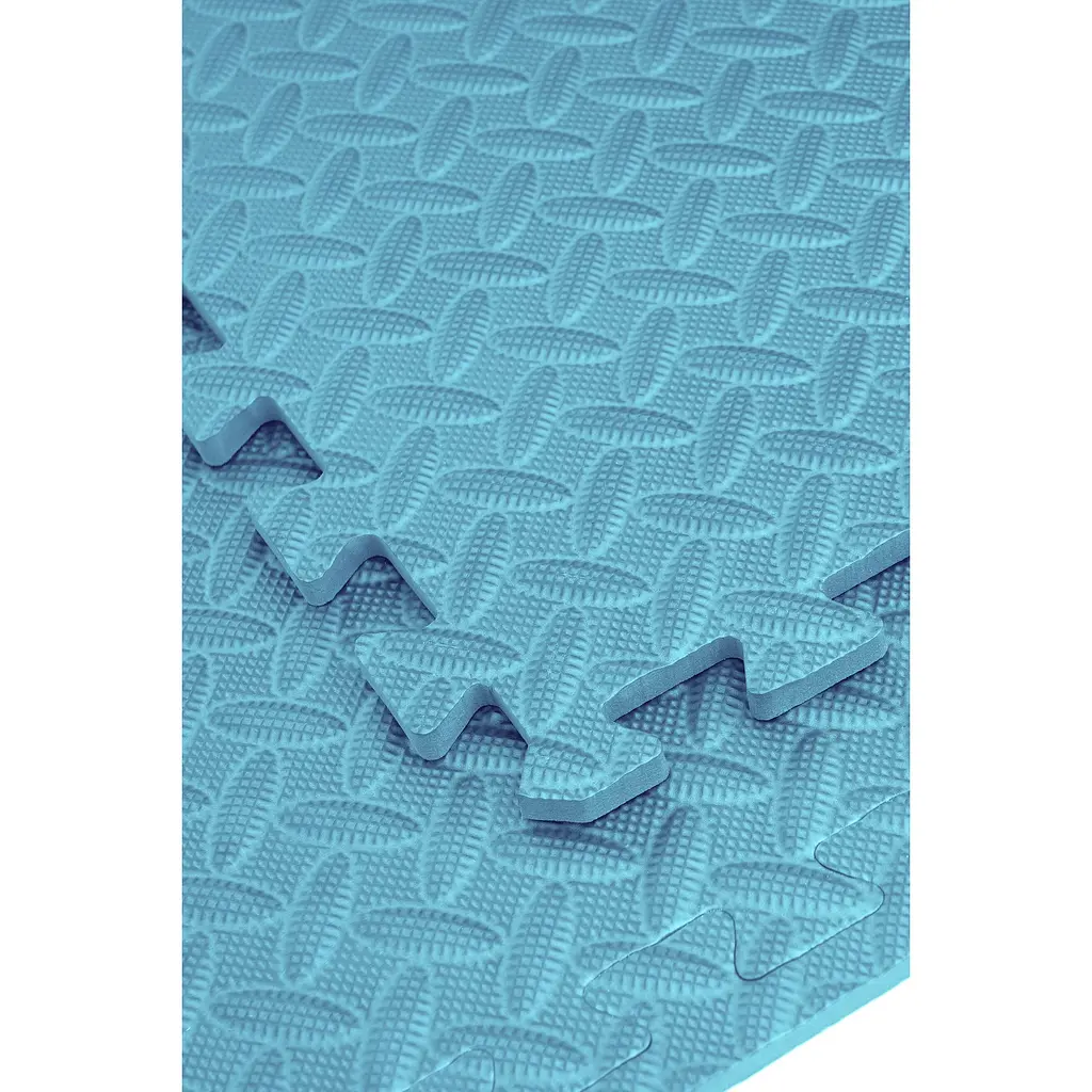 Мат-пазл (ласточкин хвіст) Cornix Mat Puzzle EVA 120 x 120 x 1 cм Sky Blue (XR-0235) - фото 3