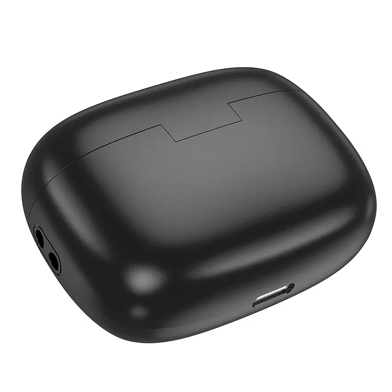Бездротові навушники Hoco EQ20 Rhyme true wireless ANC+ENC noise reduction BT headset, BT5.4, 40mAh, 400mAh, 6-7h, black - фото 3