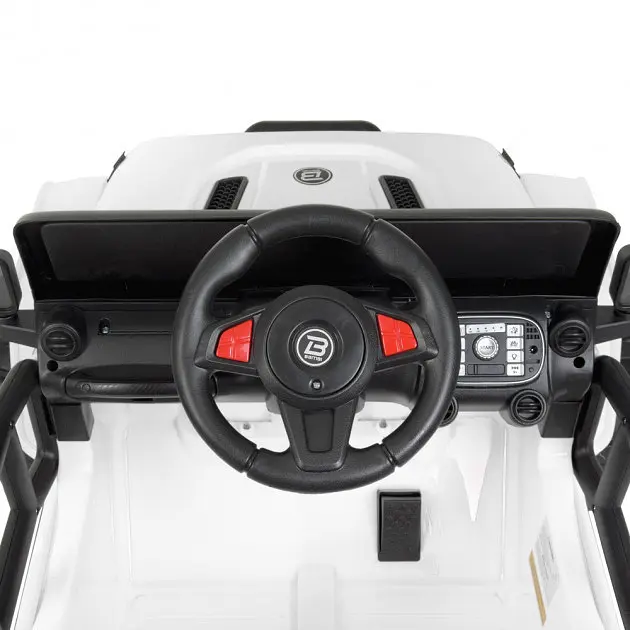 Дитячий електромобіль Джип Jeep Wrangler M 4282EBLR - фото 2