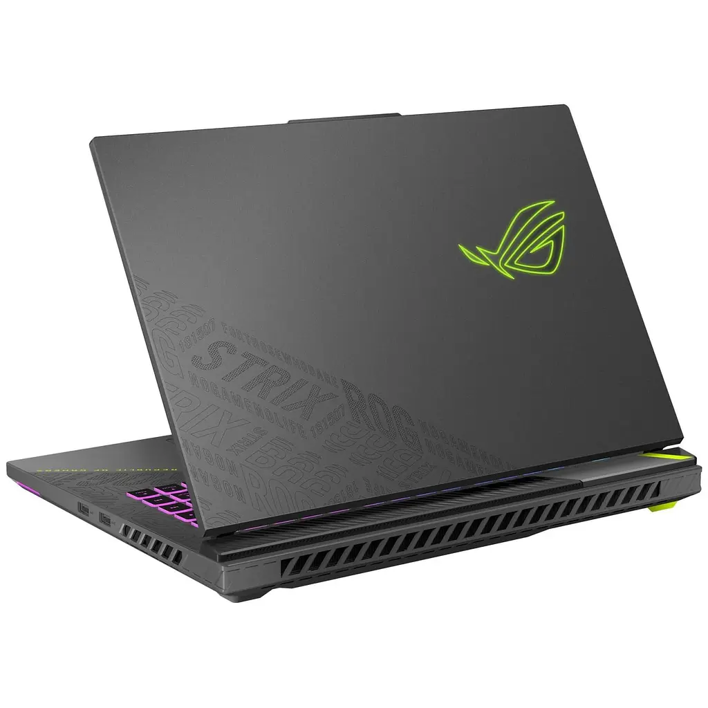 Ноутбук ASUS ROG Strix 16 G614PP (16 WUXGA IPS 165 Hz, Ryzen 9 8940HX, 96 GB, 2 TB, RTX 5070, W11P) Eclipse Gray (G614PP-RV031W Custom 96GB / 2T) - фото 5