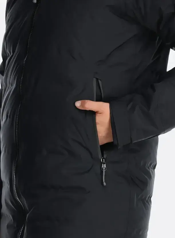 Зимняя куртка-парка женская Rab Valiance Parka Women 10 Черный - фото 5