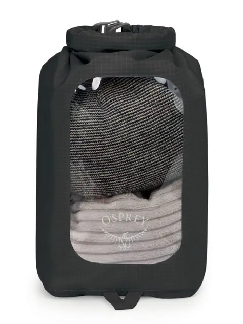 Гермомешок Osprey DrySack 6L w/Window Черный - фото 2