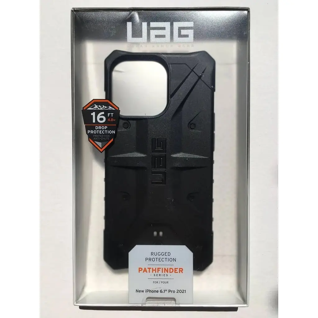 Оригінальний протиударний мілітарі чохол UAG Pathfinder для iPhone 13 Pro (6.1") Black (113157114040) - фото 2