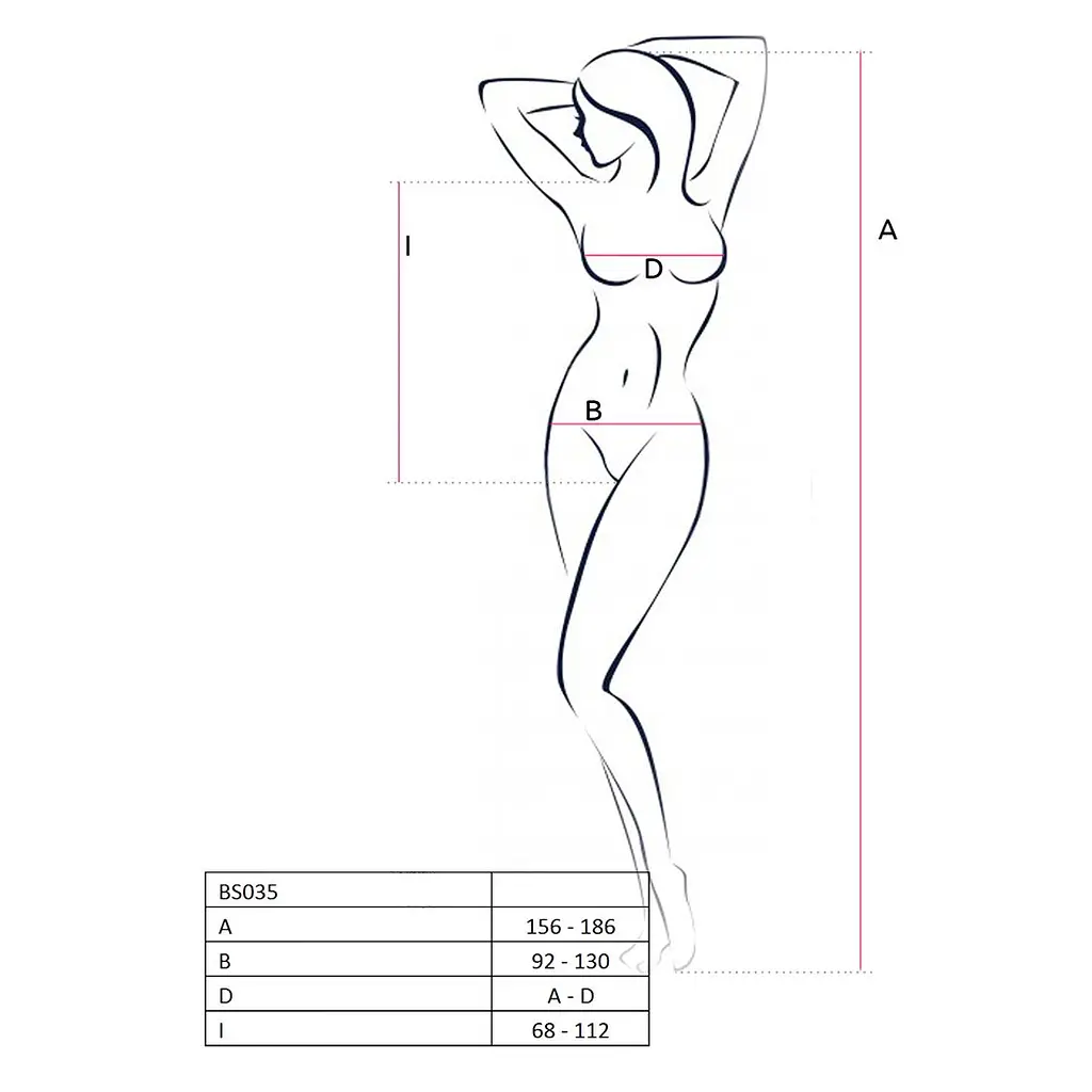 Бодістокінг Passion BS035 white, боді, імітація топа і трусиків - фото 4