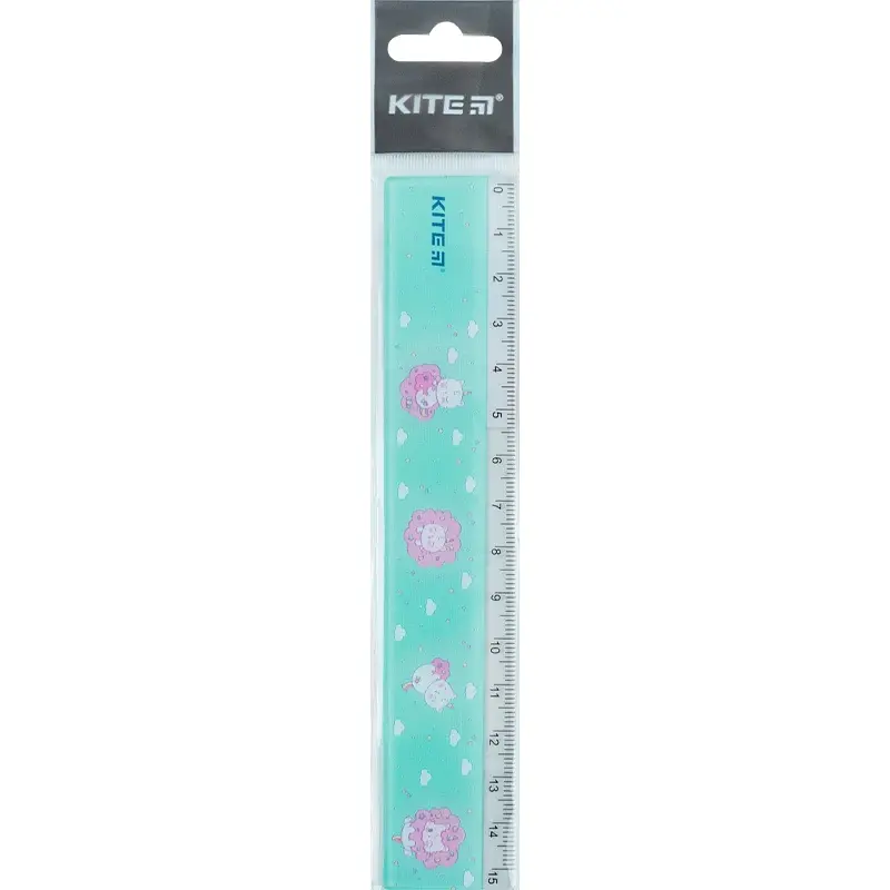Лінійка пластикова Kite Rainbow Catcorn 15 см (K24-090-2) - фото 2