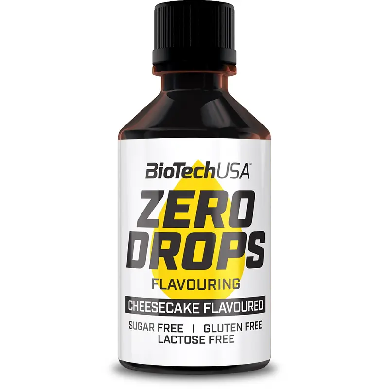 Замінник харчування BioTech Zero Drops, 50 мл - Чізкейк