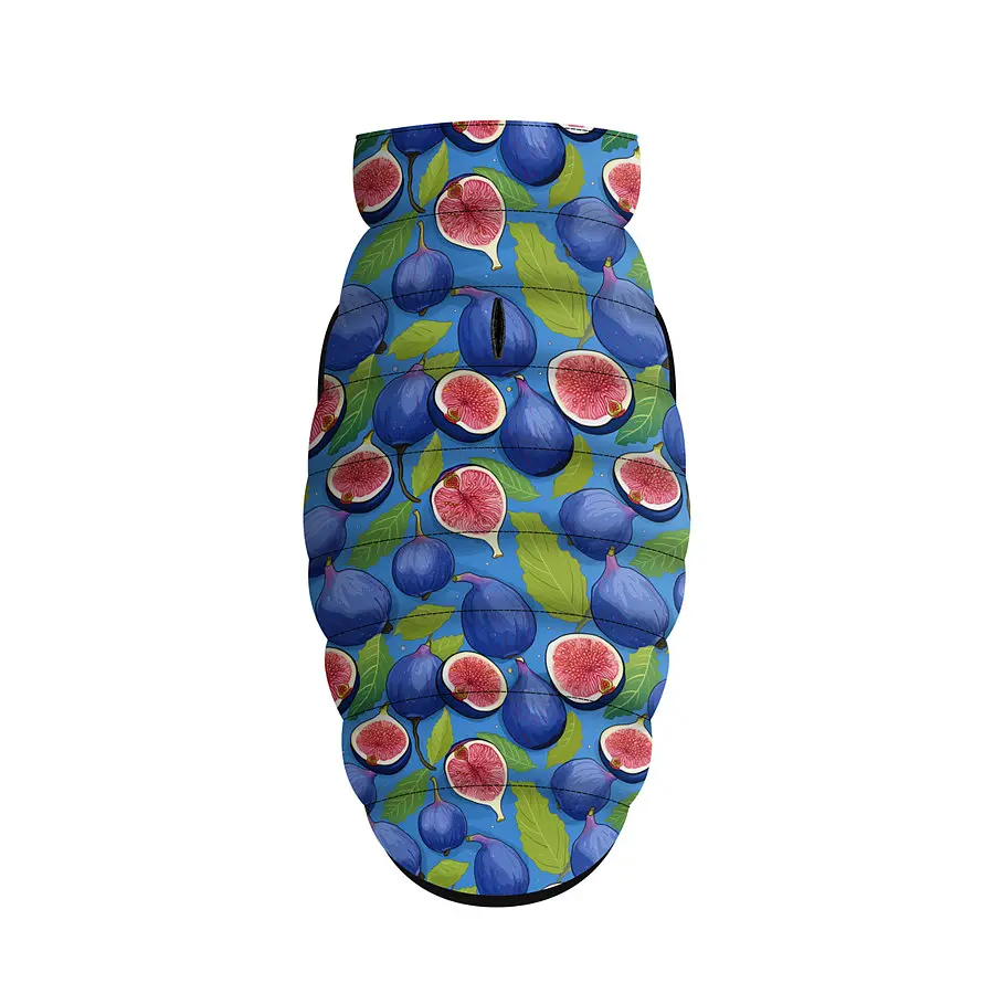 Курточка для собак Collar Waudog Clothes рисунок "Инжир", M47, В 69-73 см, С 41-45 см - фото 4