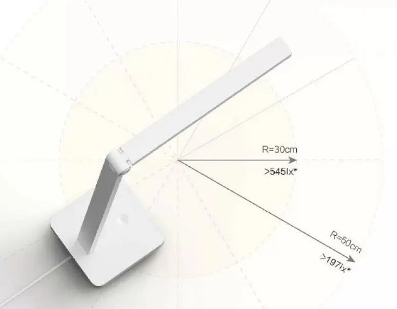 Настільна лампа Xiaomi MIJIA Table Lamp Lite White - фото 6