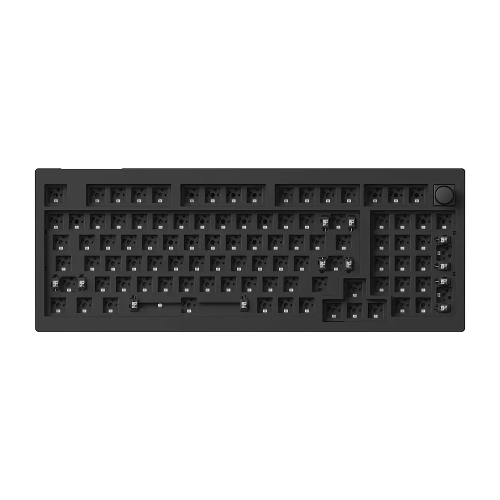 Клавіатура Keychron V5 Max Gateron Jupiter Brown Knob Hot-Swap QMK Wireless/Bluetooth/USB-А UA Black (V5M-D3-UA) - фото 4