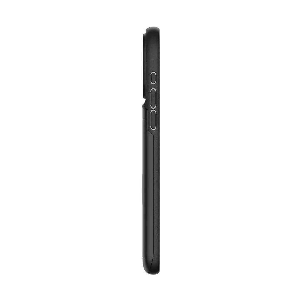 Чехол Spigen Slim Armor CS для iPhone 15 Pro Max Black (ACS06589) + защитное стекло - фото 9