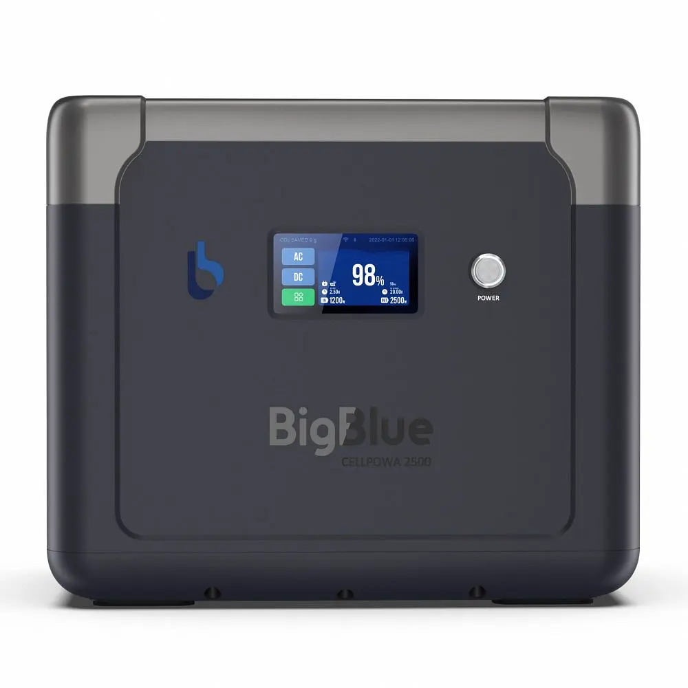 Портативна зарядна станція BigBlue CP2500 2500W 1843Wh (42-00105) - фото 2