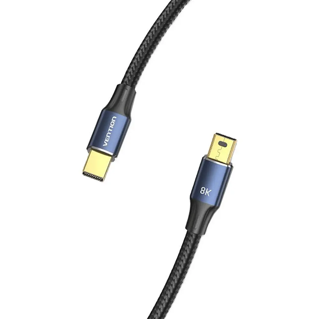 Кабель Vention Mini DisplayPort to Mini DisplayPort V1.4 2m Blue (HCGLH) [170512] - фото 5
