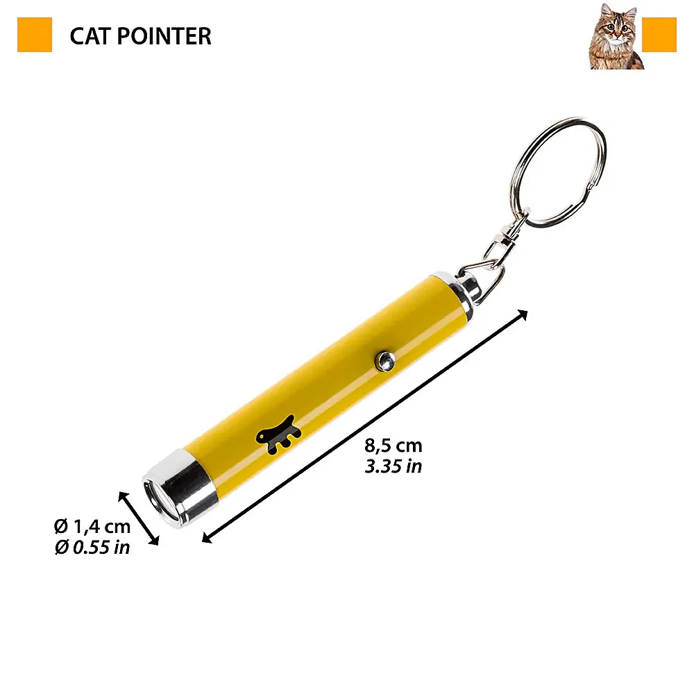 Іграшка для котів Ferplast Cat Pointer LED Toy Ø 1,4x8,5 см 85085099 - фото 2