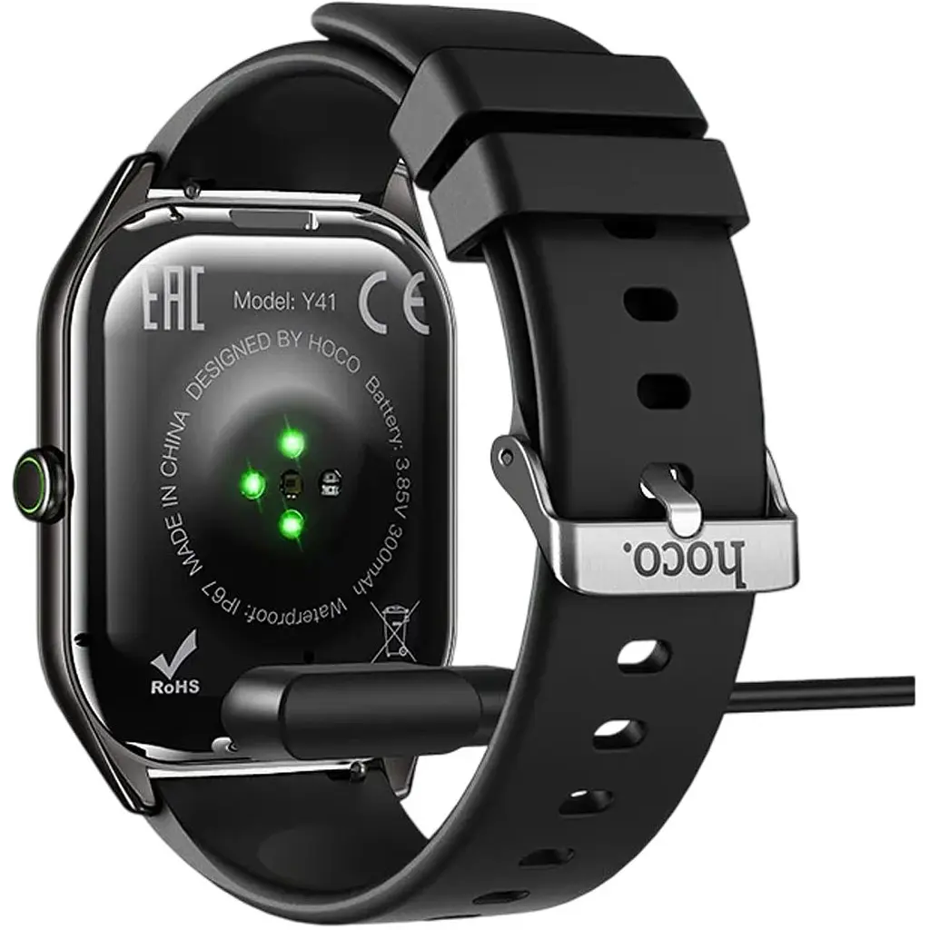 Смарт-годинник Hoco Y41 Black [169487] - фото 8