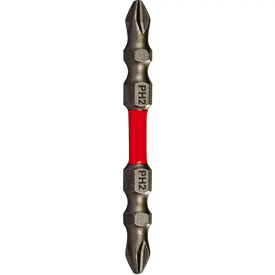Биты Vitals Master S2 двухсторонние PH2+PH2х65 мм 10 шт. (187853) - фото 3