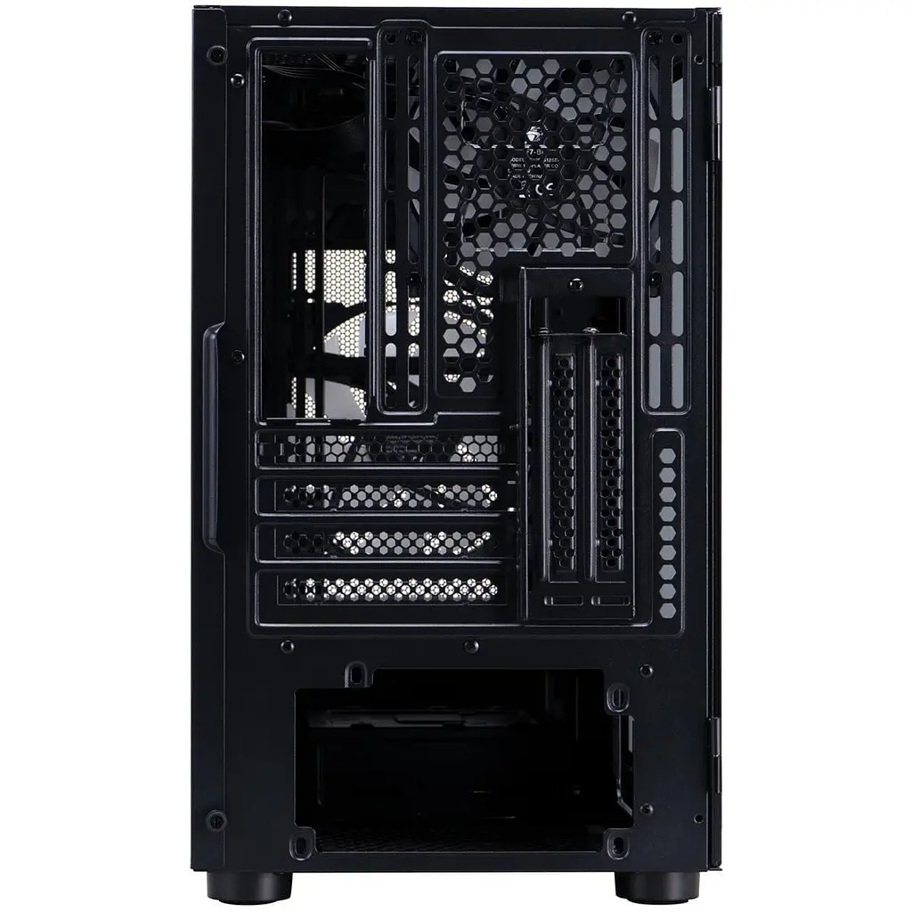 Корпус 1stPlayer D3-A-BK-1F7-14-1F7 Black без БЖ (D3-A-BK-1F7-14-1F7) - фото 5