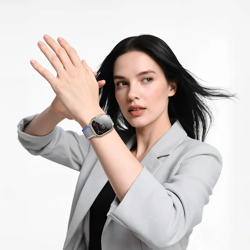 Смарт-годинник HOCO Y42 Ultra 53mm. 260 mAh. IP67 Smart watch(call version) titanium gold - фото 4