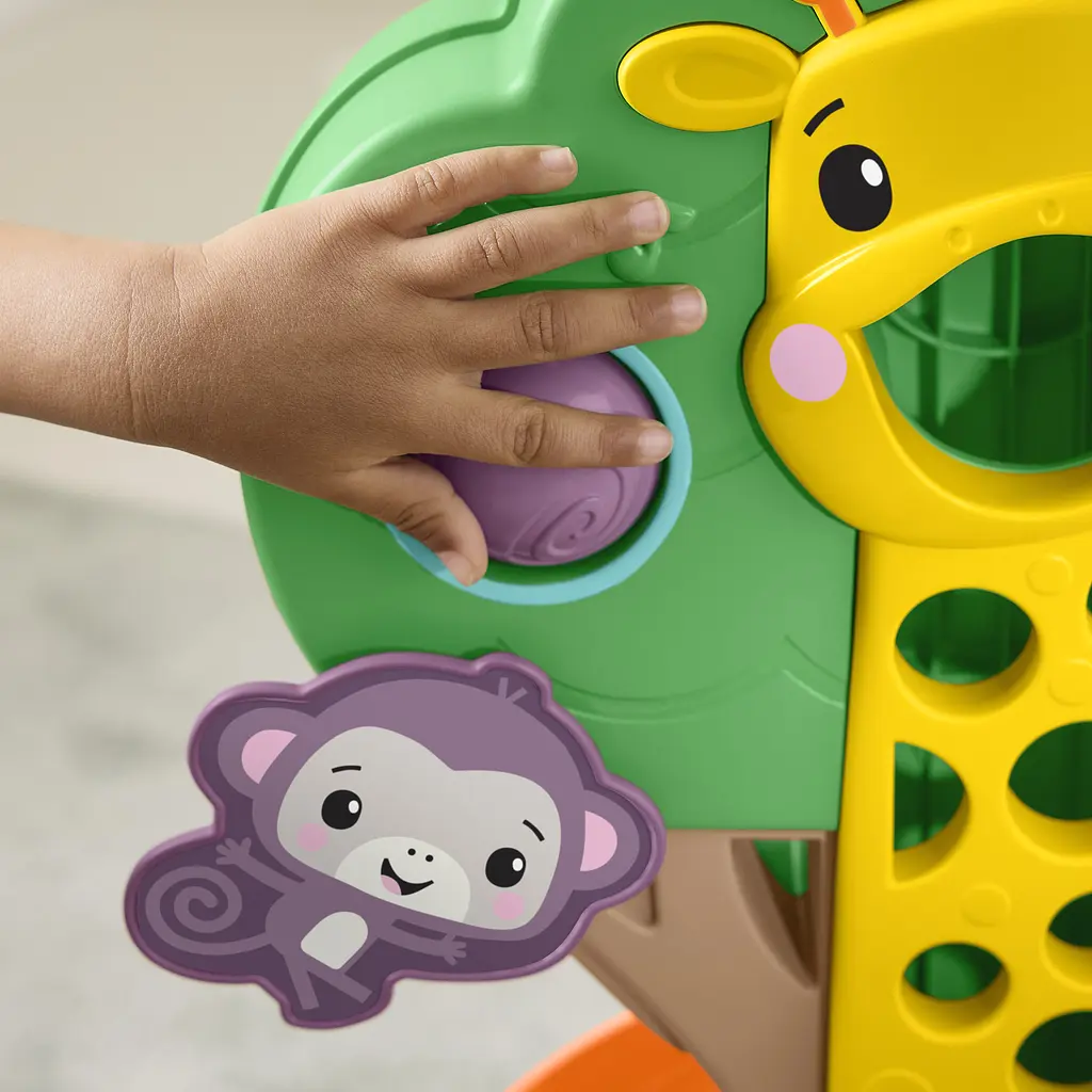 Розвивальний ігровий центр Fisher-Price Дерево джунглів (JLB97) - фото 7