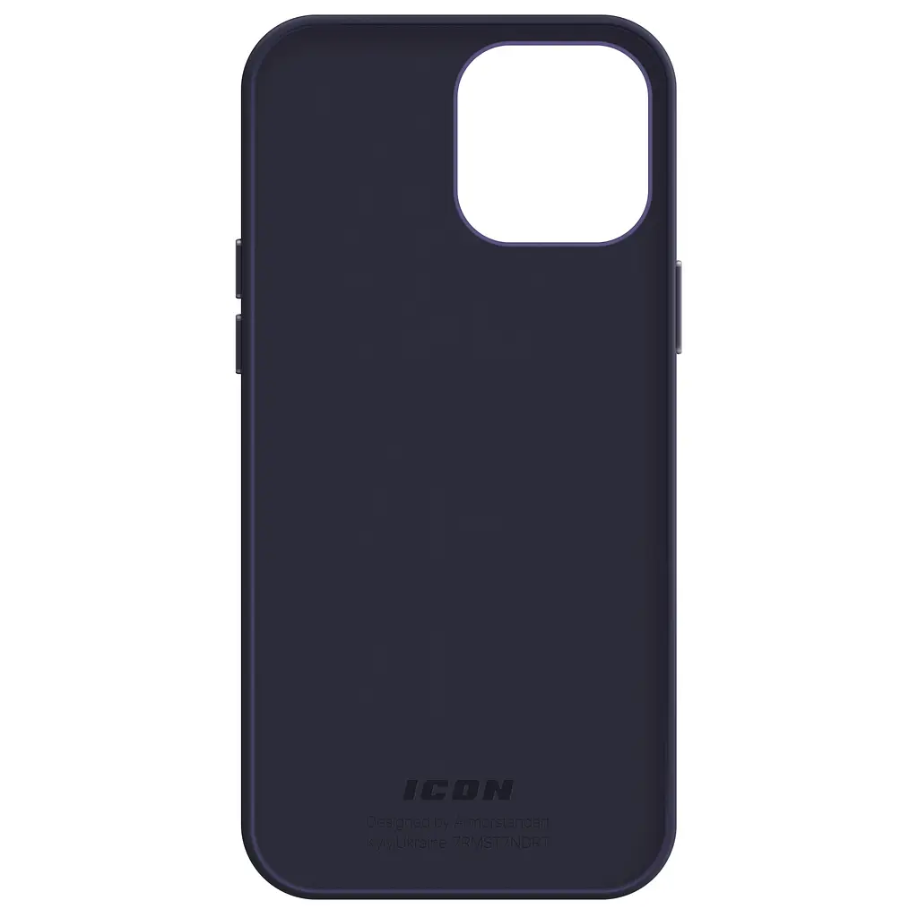 Силиконовый чехол для Apple iPhone 14 Pro Max, ICON2 Case, фиолетовый, противоударный, панель, защита всего корпуса, матовая поверхность Soft Touch, выступает над дисплеем, совместим с защитными стеклами и пленками, с микрофиброй, ArmorStandart (ARM63620) - фото 2