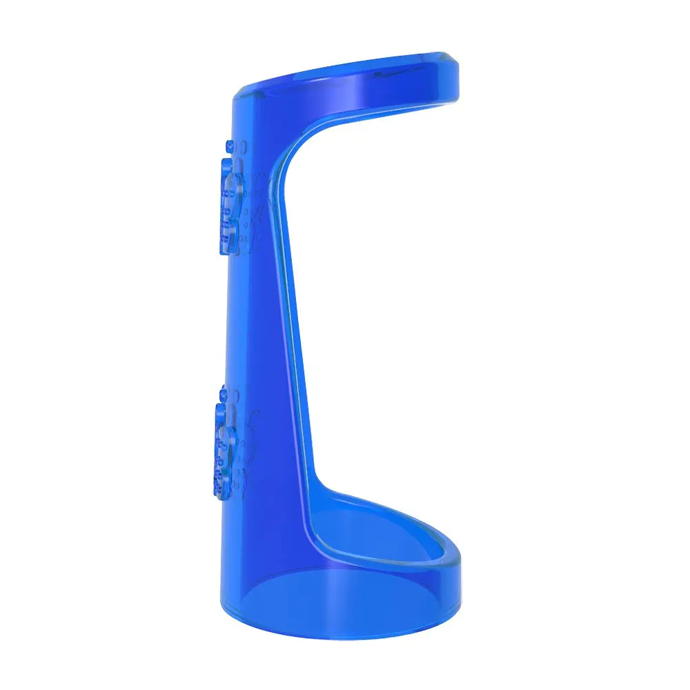 Насадка на пеніс із вібрацією Chisa Double Enhancer Kit-Blue-Gk Power - фото 4